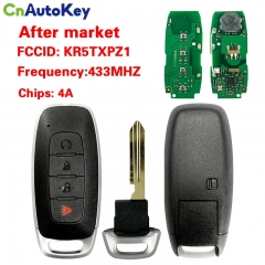 CN027102 Original 2023 N-issan Smart Key Remote 4 Buttons 434MHz Fcc ID KR5TXPZ1 S180146106 HITAG AES CHIP