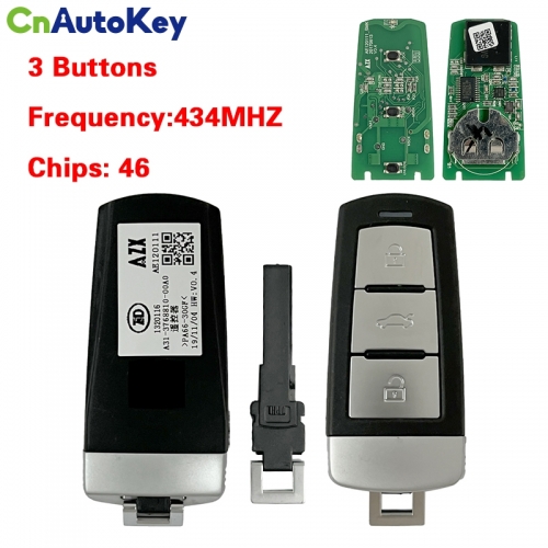 CN023004 Original smart key For ZEED 46 chip 434MHZ