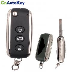 CS012001 Replacement New 3 Button Key Remote Blank Case Shell Cover Fob For Ben-tley Replacement Remote Key