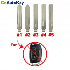 CS020010 3 Buttons Flip Folding Remote Key Shell Fob Key Case For Hyundai SANTA FE IX35 IX45 Accent I40 With LOGO