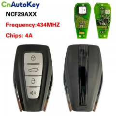 CN031010  Original Geely 4 Button Smart key  4A NCF29AXMTT CHIP