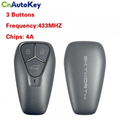 CN101001  Smart Remote Key 433Mhz for SKYWORTH Skywell EV6 ET5 Dayun SKYWELL BE11 Imperium SEV Elaris Beo SEV e-wan