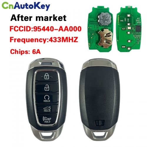 CN020141 For Hyundai Avante 2020+ Smart Key, 5Buttons 95440-AA000 433MHz, NYOMBEC5FOB2004