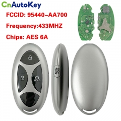 CN020525 Hyundai Ioniq 2022-2024 Smart Key, 4Buttons 95440-AA700 433MHz, NYOMBEC7FOB2208