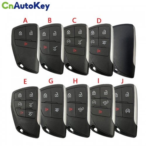 CS019016 Smart Key Shell Cover  3/4/5/6 Button for GMC