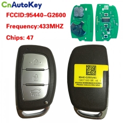 CN020133 For Hyundai Ioniq Smart Key Remote 3 Buttons 433MHz 95440-G2600