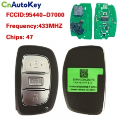 CN020131 For Hyundai Tucson 2019 Smart Remote Key 3 Buttons 433 MHz 95440-D7000