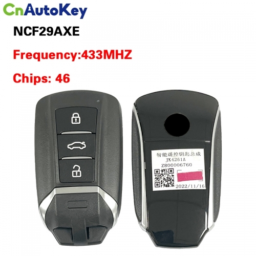CN029011 For Dofeng Smart key 3 button 46 chip NCF29AXE