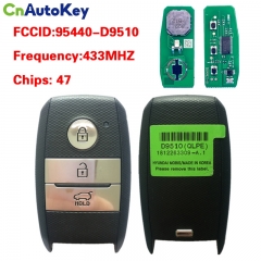CN051088 For KIA Sportage 2019 Genuine Smart Remote Key 3 Buttons 433MHz 95440-D9510