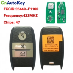 CN051089 For KIA Sportage 2019 Genuine Smart Remote Key 3 Button 433MHz 95440-F1100