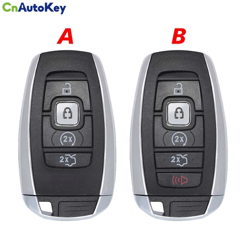 CN093017 4/5 button Replacement Remote Control Fob For Lincoln Continental MKC MKZ MKX NAVIGATOR  315/434/902Mhz 49 Chip
