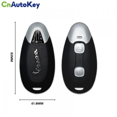 MK0255 for Piaggio Vespa Keyless Remote 4A AES 433MHz 1D004008 Silver
