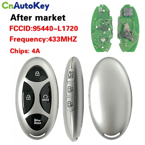 CN020354 Hyundai Sonata 2023 Genuine Smart Remote Key 6+1 Buttons 433MHz 95440-L1720