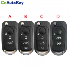 CS017007  Flip Key for Fiat 500 500X 3Buttons key shell  Blade SIP22