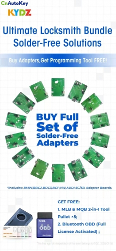 CNP235 full set of solder-free adapters