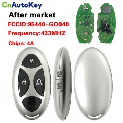 CN020476 For Hyundai Smart Remote Key 5 Buttons 433MHz 4A Chip 95440-GO040