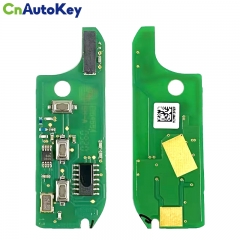 CN017006 ORIGINAL Flip Key (PCB) for Fiat Buttons3 Frequency 433 MHz Transponder PCF 7946