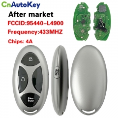 CN020326 For Hyundai 3-Button Intelligent Remote Control Keyless Go 95440-L4900 433MHZ 4A Chip