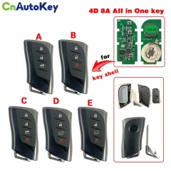CS052028  For Lexus smart Remote Key case 3/3 Buttons Key