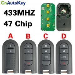 CN007350  2/3/4 Buttons Smart Key TWB1G0125 TWB1G0249 433.92MHz For 2018 2019 2020 2021 Toyota Rush Daihatsu Terios