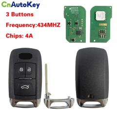 CN107002 Original Kaiyi X3 & X3 Pro 2023 Smart Proximity Remote Key 433Mhz 3 Buttons
