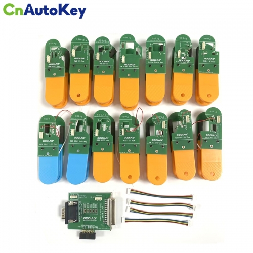 CNP252 Universal KD BMW BDC3   MQB49 5C 5D 8 in 1 Clip Adapters for Original Key Data Reading