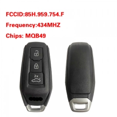 CN008219 For Original New Audi 5D smart key with 433mhz MQB49 chip with UWB function