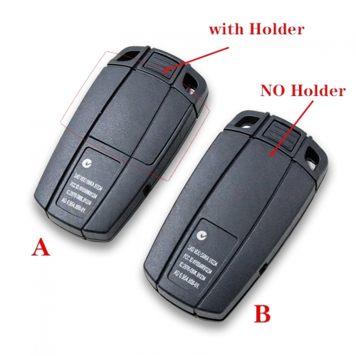 CS006071 3 Buttons Car Key Housing Remote Fob Case Shell for BMW CAS3 E70 E71 E72 E82 E87 E88 E89 E90 E91 E92 X5 X6 E60 1 3 5 6 Series