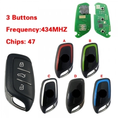 CN097005   Oem Smart Remote Car Key Fpb For MG MG6 HS  2018-2021 Keyless-go Samrt key 433mhz With ID47