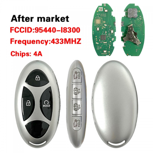 CN020489 For Hyundai Smart 7 Buttons Remote Key 95440-I8300 433MHZ 4A Chip
