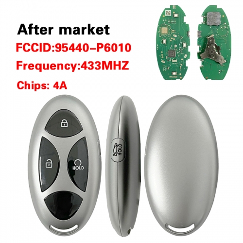 CN020509 For Hyundai Santa Fe Smart 4 Buttons Remote Key 95440-P6010 433MHZ 4A Chip