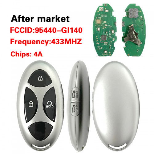 CN020486 For Hyundai Smart Key  5Buttons 95440-GI140 433MHz 4AChip