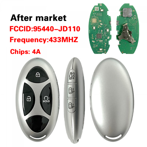 CN020493 For Hyundai Smart 6 Buttons Remote Key 95440-JD110 433MHZ 4A Chip