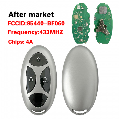 CN020446 For Hyundai Kona 2023-2025 Smart Key, 3Buttons 95440-BF060 433MHz 4A Chip TQ8-FOB-4F61M43