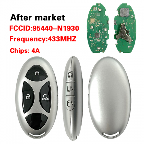 CN020416 For Hyundai Smart Key 6Buttons 95440-N1930 433MHz 4A Chip