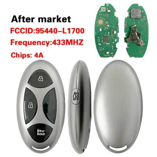 CN020438 For Hyundai Smart Key 4Buttons 95440-L1700 433MHz 4A Chip
