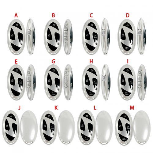 CS020075 For Hyundai Smart Remote Key Shell 2/3/4/5/6/7 Buttons