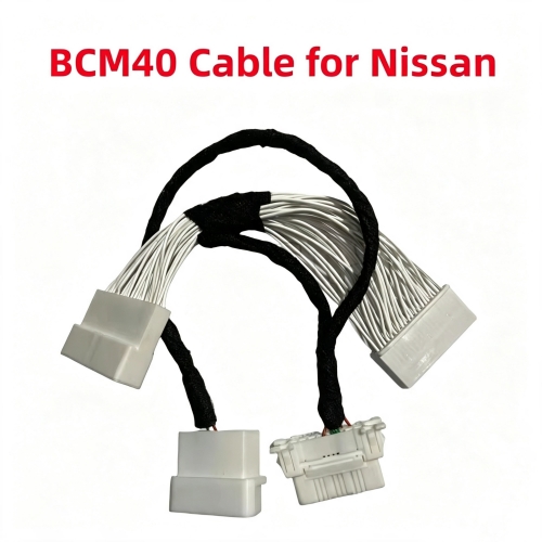CNP282 BCM40 Cable Non Pin Code Cable BCM Connector for Nissan Sylphy B18 4A Keyless Remote for OBDSTAR Autel Key Tool Plus K518