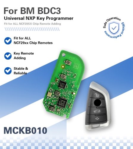 MCKB010 NXP KILLER Adapter For BMW BDC3 3 5 6 7 8 Series G15 Z4 G29 X3 G01 X4 G02 X5 G05 X6 G06 X7 G07 Fit FCC: ID21A / ID21B / ID21C