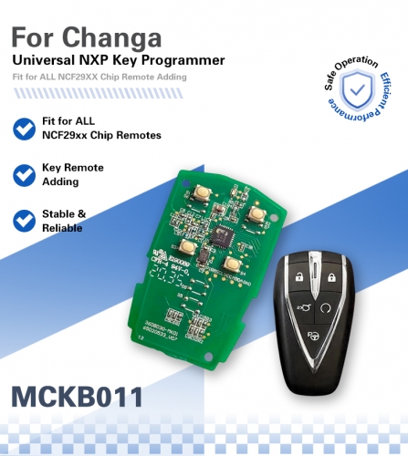 MCKB011 NXP KILLER Adapter For ChangAn Qiyuan A05 2023+ Smart Key, 3608030-MK03-AA 433MHz FSK 4A NCF29A1M