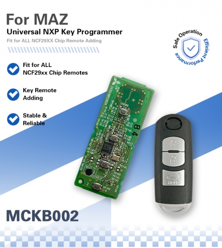 MCKB002 NXP KILLER Adapter 315MHz/434Mhz ID49 Chip For Mazda 3 6 Miata FCC: SKE13D01 SKE13D02