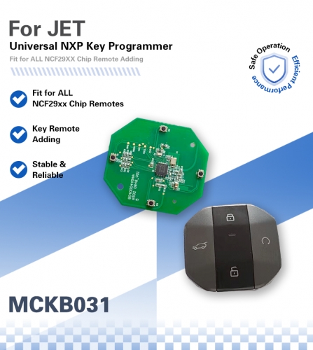MCKB031 NXP KILLER Adapter For JETOUR Traveller Free Shanhai T1 Shanhai T2 47 Chip NCF29AxX 433 MHz FSK