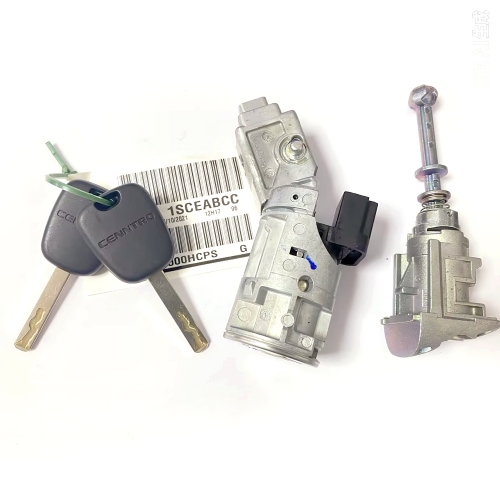 CLS03163 Ignition Lock Cylinder & Door Lock Set with Keys For Peugeot Citroen
