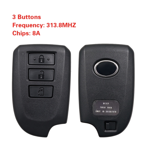 CN007387 3 Buttons Left Slide  Toyota With 313.8Mhz 8A chips