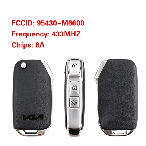 CN051448 OEM 3-Button Smart Remote Key for Kia Cerato 2024-2025 8A Chip 433MHz 95430-M6600