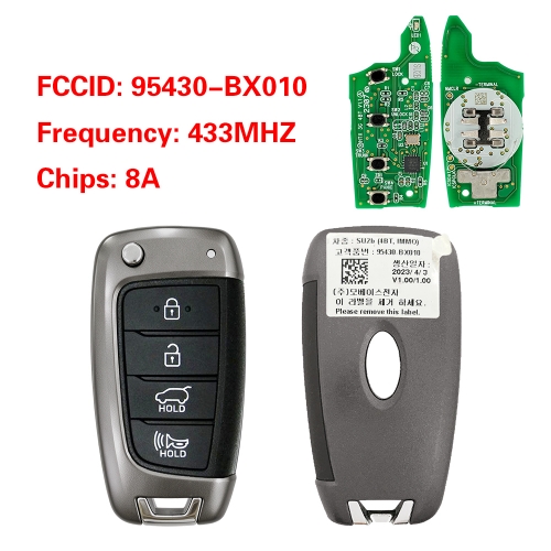CN020576 OEM 4-Button Smart Remote Key for Hyundai Tucson 2022–2023 8A Chip 433MHz 95430-BX010