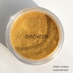 Crystal gold pearl pigment