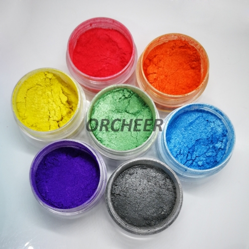 Colored - Natural mica base