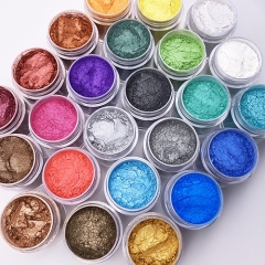 24 colors x 10ml Mica pigment powder kit