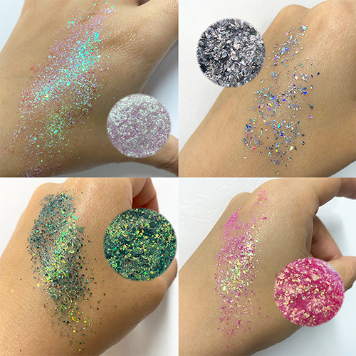 Glitter Powder for Cosmetics, Nail Art, Body Art, Card Making, Chameleon Color shift effect